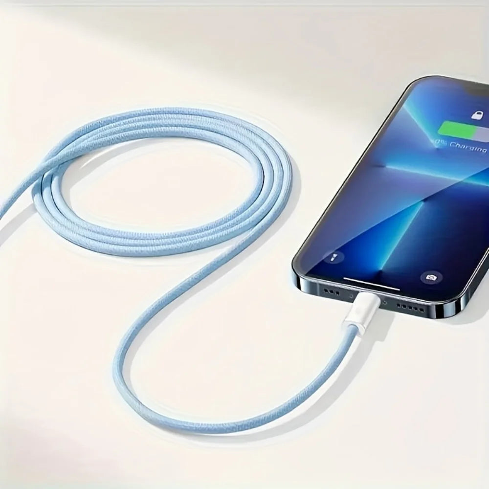 PD 60W C To C Type-C Cable Fast Charging Charger Wire Cord USB C Fast Charging Phone Cable For iPhone 16 15 iPad Samsung Xiaomi